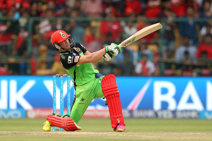 AB De Villiers 129 off 52 balls against Gujrat Lions in 2016