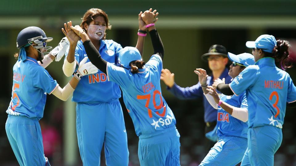 India are at the top of the table with six points from three wins in three matches