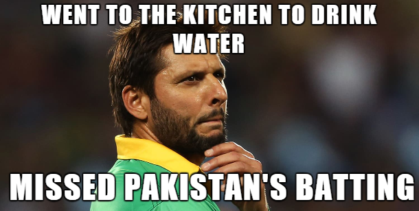 Pakistan's batting