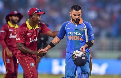India vs West Indies match tie