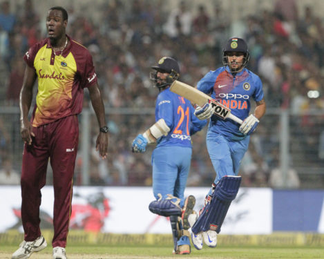 India beat West Indies in T-20